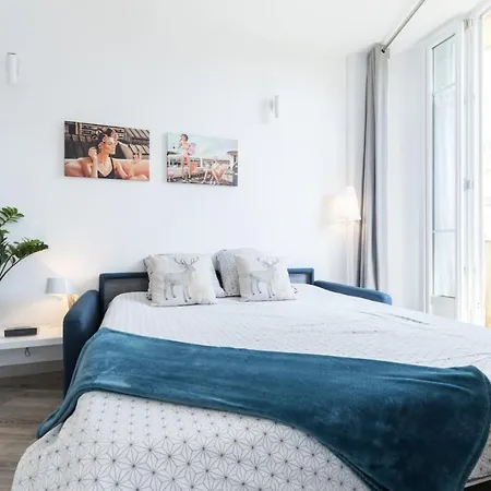 Apartment Gambetta Art Deco, Sur Balcons Au Soleil, Proche De La Plage